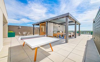 Rooftop lounge